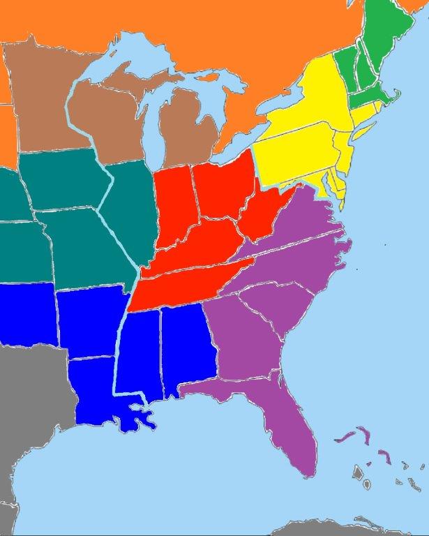 the map